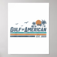 Golf von uns Amerika Est 2025 Retro Vintag Beach M