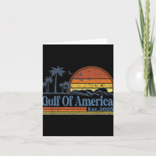 Golf Von Uns Amerika Est 2025 Retro Vintage Strand Karte