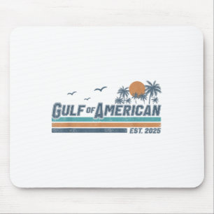 Golf Von Uns Amerika Est 2025 Retro Vintage Strand Mousepad