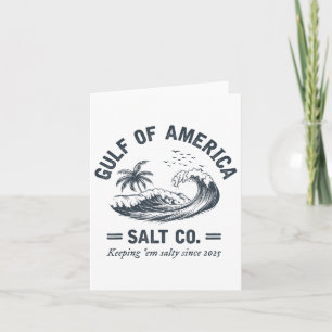 Golf von uns Amerika Salty seit 2025 Funny Mexico Karte