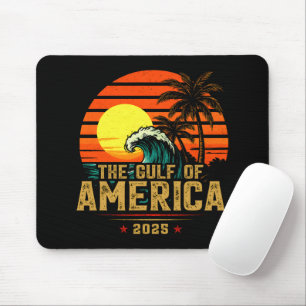 Golf von USA Amerika Est 2025 Retro Vintage Mousepad