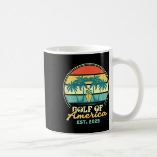 Golf Von USA Amerika Shirt Est 2025 Retro Vintage  Kaffeetasse