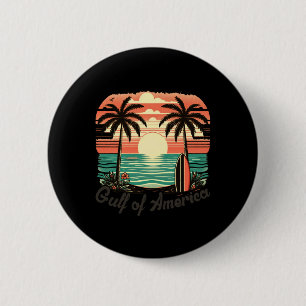 Golf Von USA Amerika Vintage Strand Amerikas Golf Button