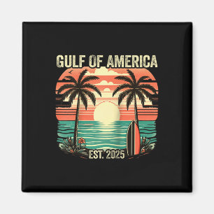 Golf Von USA Amerika Vintage Strand Amerikas Golf Magnet