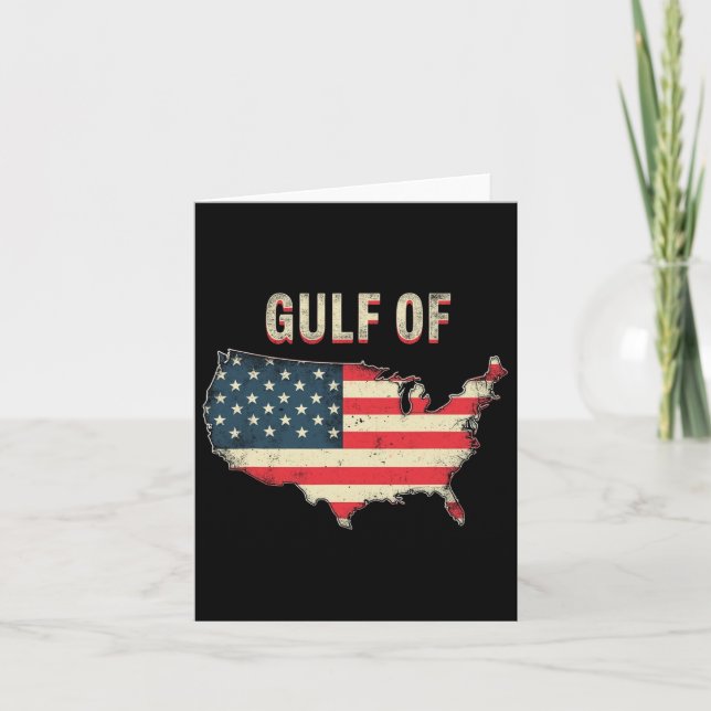 Golf von USA Karte (Vorderseite)