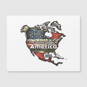 Golf von USA Magnetkarte