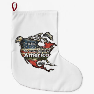 Golf von Vereinigte Staaten von Amerika Großer Weihnachtsstrumpf