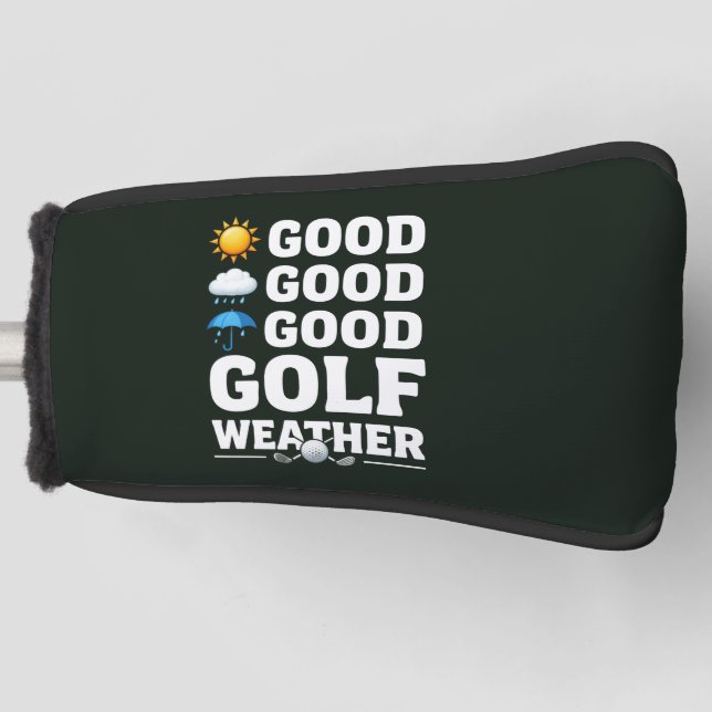 Golf-Vorhersage für Golfer  Golf Headcover (Vorderseite)