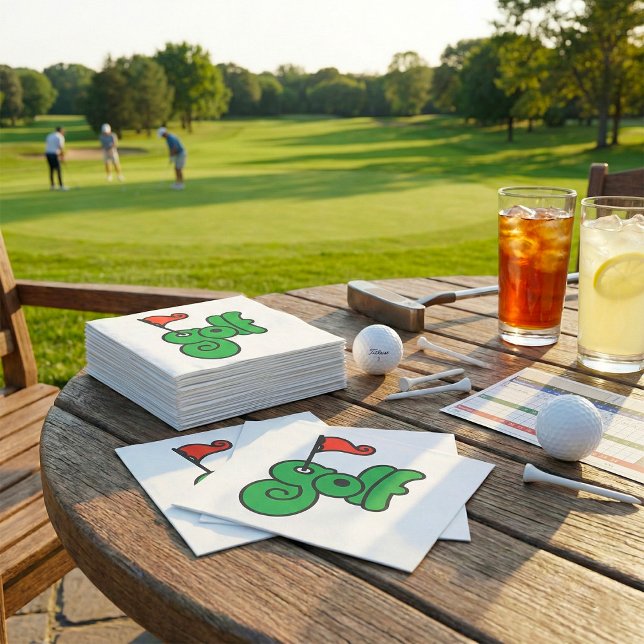 Golf Wang Vibrant Green and Red Serviette (Von Creator hochgeladen)