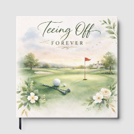 Golf Wedding Napkins | Teeing Off Forever Country Gästebuch