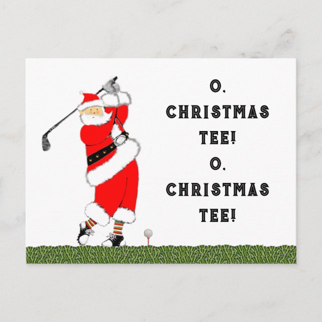 Golf Weihnachten (Vorderseite)