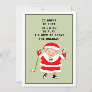 Golf Weihnachten