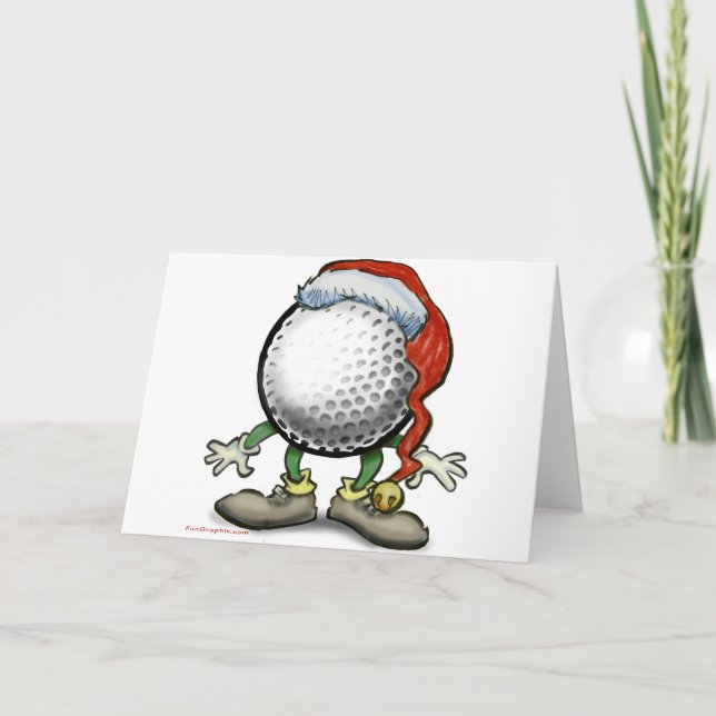 Golf Weihnachten (Vorderseite)