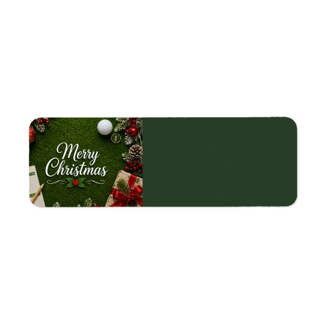 Golf Weihnachten auf Putting Green (Vorne)