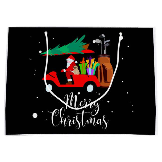 Golf Weihnachten Große Geschenktüte