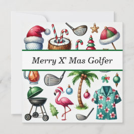 Golf Weihnachten im Juli für Golfer mit dem Weihna