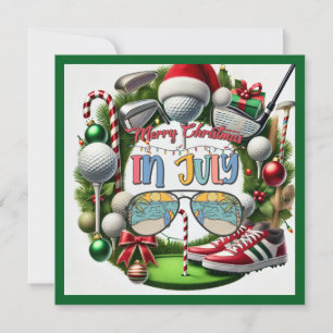 Golf Weihnachten im Juli für Golfer mit dem Weihna