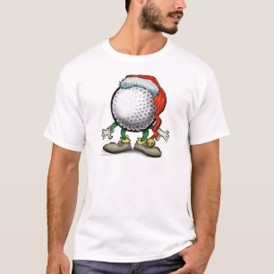 Golf Weihnachten T-Shirt