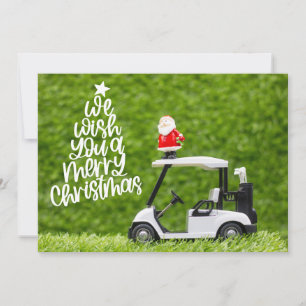 Golf Weihnachten Thema für Golfer
