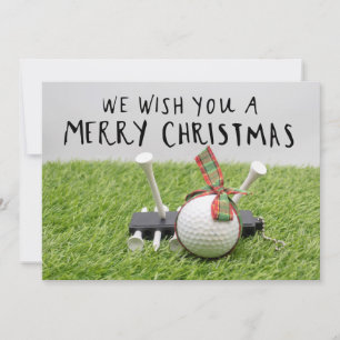 Golf Weihnachten Thema für Golfer