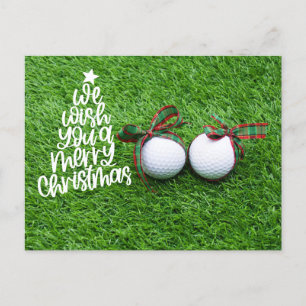 Golf Weihnachten Thema für Golfer