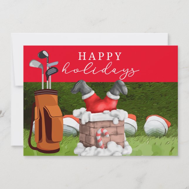Golf Weihnachten Weihnachten Weihnachtsfeiertag We (Vorderseite)