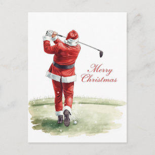Golf Weihnachten Winter Thema für Golfer auf dem P