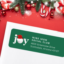 Golf-Weihnachts-Festtagsfreude Festliche moderne