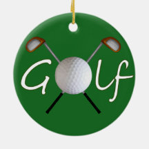 Golf-Weihnachtsbaum-Verzierung