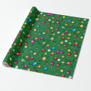 Golf Weihnachtsdesign Geschenkpapier