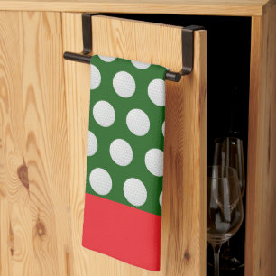 Golf Weihnachtsgeschenke Golf thematisch Geschirrtuch