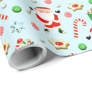 Golf Weihnachtsurlaub Geschenkpapier