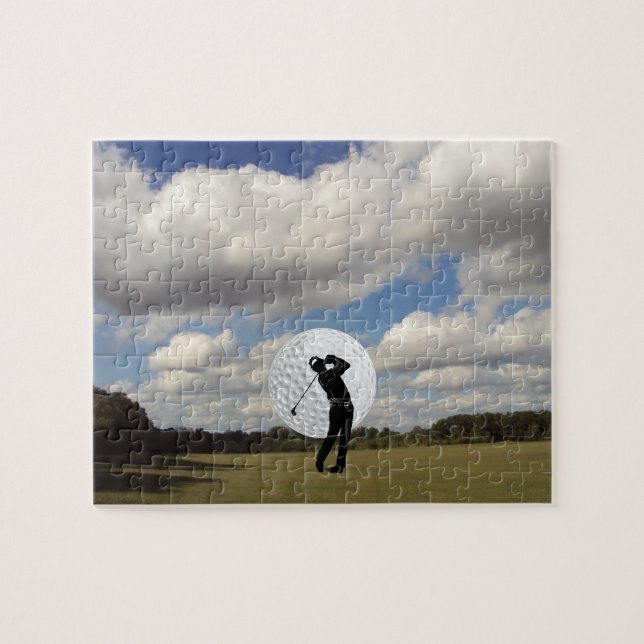 Golf-Welt Puzzle (Horizontal)