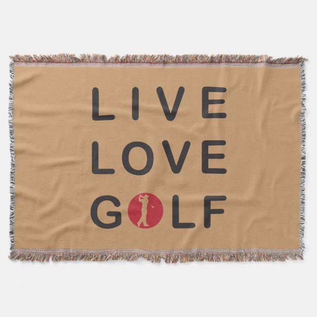 Golf werfen Decke. Decke (Vorderseite)