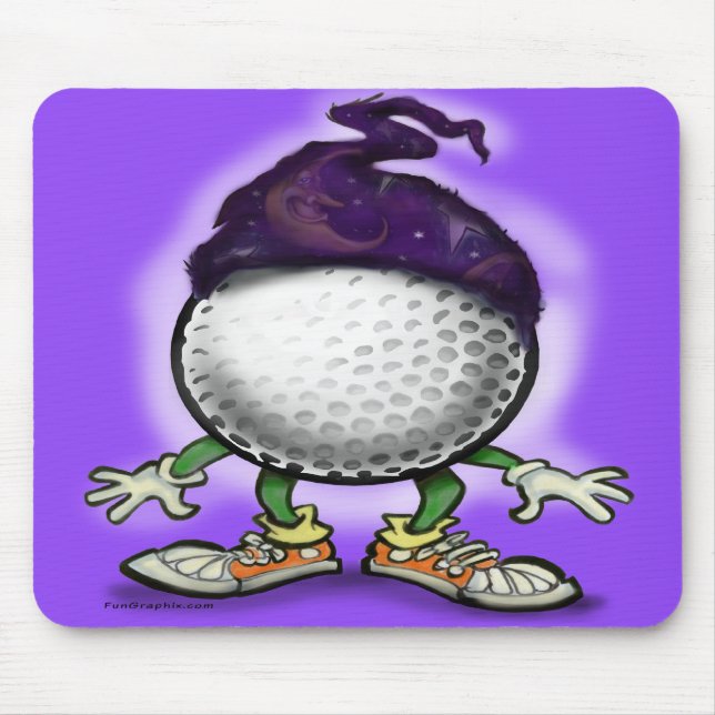 Golf Wizard Mousepad (Vorne)