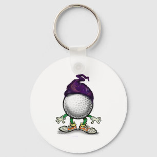 Golf Wizard Schlüsselanhänger