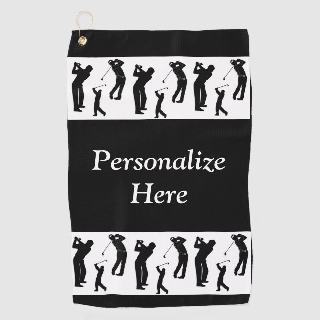 Golf World für Golfer Golfhandtuch (Vorderseite)