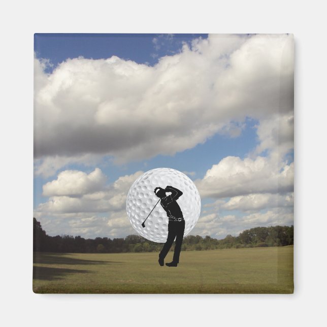 Golf World Magnet (Vorne)