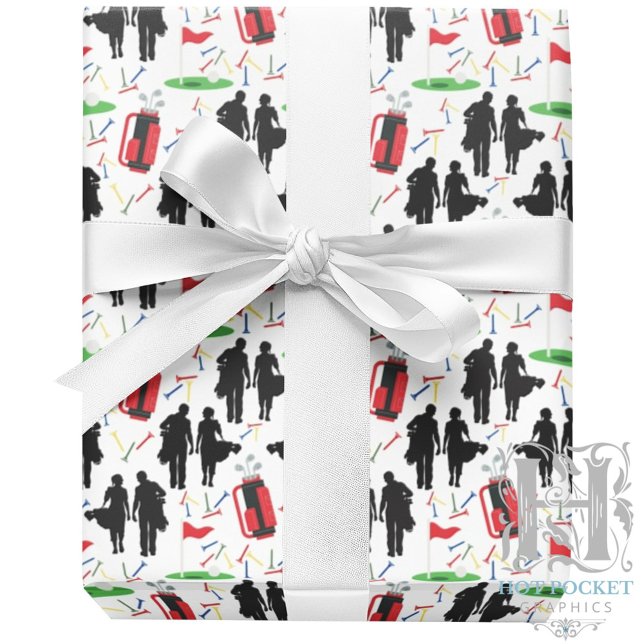 Golf Wrapping Paper Geschenkpapier (Von Creator hochgeladen)