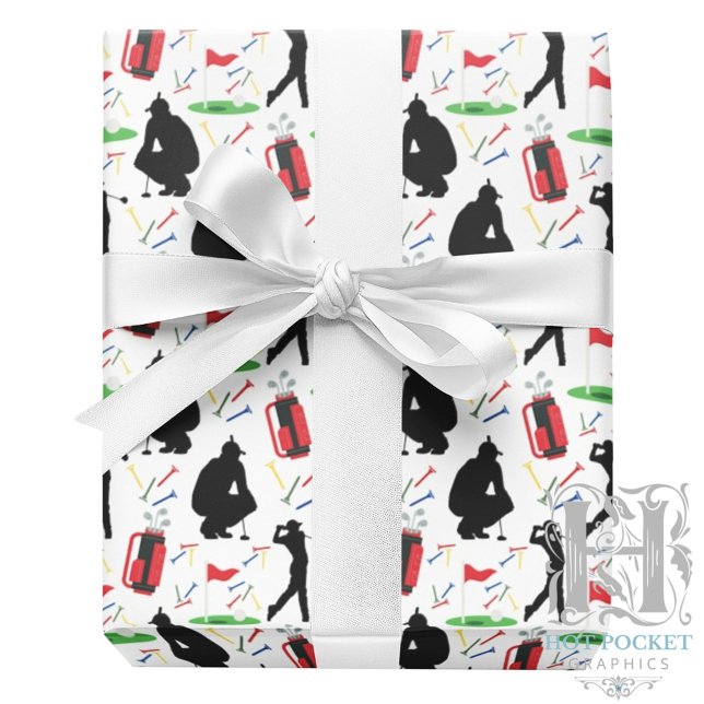 Golf Wrapping Paper Geschenkpapier (Von Creator hochgeladen)