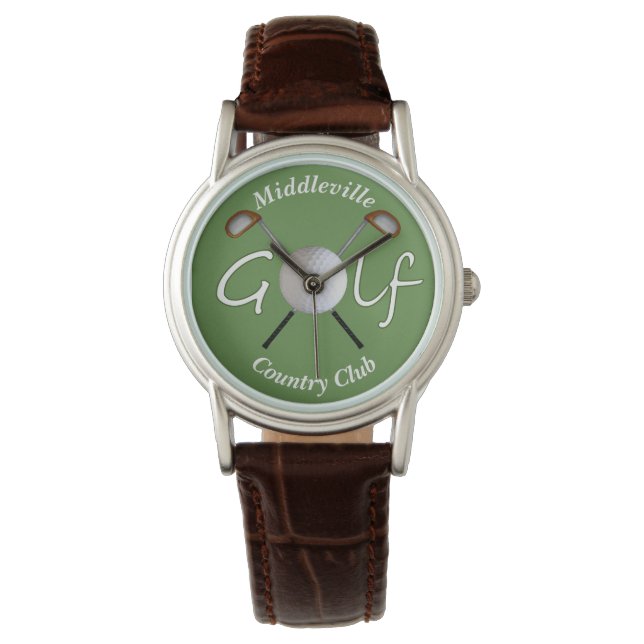 Golf Wrist Watch Armbanduhr (Vorderseite)