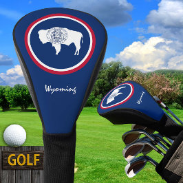 Golf Wyoming & Wyoming Flag / Golf Clubs Abdeckung Headcover