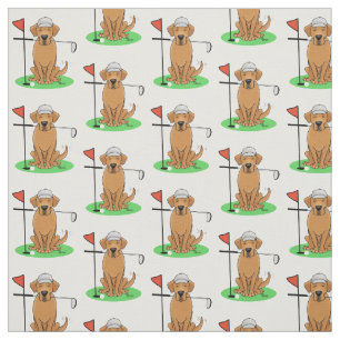 Golf Yellow Labrador Retriever (Yel 5) Hund - Nied Stoff