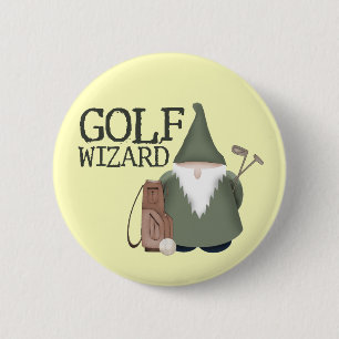 Golf-Zauberer Button