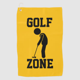 Golf Zone - Funny Golf Golfhandtuch