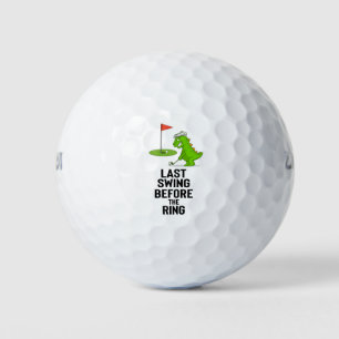 Golf zum Thema für Bachelor Party Golfball