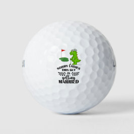 Golf zum Thema für Bachelor Party Golfball