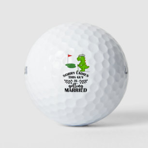 Golf zum Thema für Bachelor Party Golfball