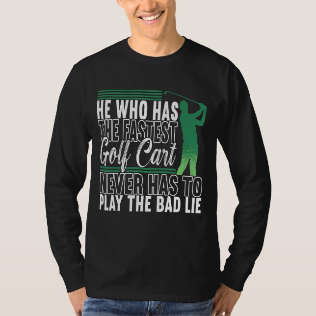 Golfausrüstung Golfer Golf Player Golf Ball 1 T-Shirt (Vorderseite)