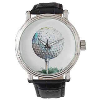Golfball Armbanduhr